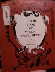 Picture Book Of Musical Instruments By: Marion Lacey 1962 - Foto 1 di 9