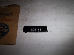 1965 1966 AMC RAMBLER CLASSIC CIGERETTE LIGHTER LENS FOR DASH NOS - Picture 1 of 1