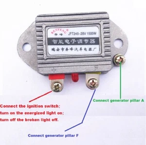 24V JFT249D T149D Genuine Car Truck Generator Intelligent Electronic Regulator - Picture 1 of 10