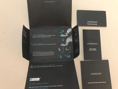 Black Jawbone NoiseAssasin Bluetooth Headset - Image 1 of 4