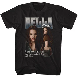 Twilight - Bella Ireevocably In Love - American Classics - Solid Black Adult Sho - Picture 1 of 3