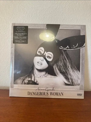 Ariana Grande DANGEROUS WOMAN Vinyl Purple Black SWIRL 🌀 2LP IN HAND LIMITED - Imagem 1 de 2