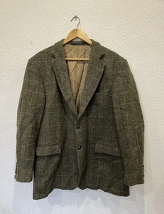 Vintage Harris Tweed Braun Blazer M&S Größe 42R - Bild 1 von 8