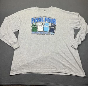 Russell 2009 NCAA Final Four March Madness Detroit Long Sleeve T-Shirt, Sz XL - Picture 1 of 9