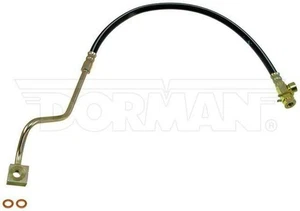 Fits 99-01 Ford F-250/F-350 SD 4wd RWABS Left Front Brake Hose; Rubber FLH381184 - Picture 1 of 1