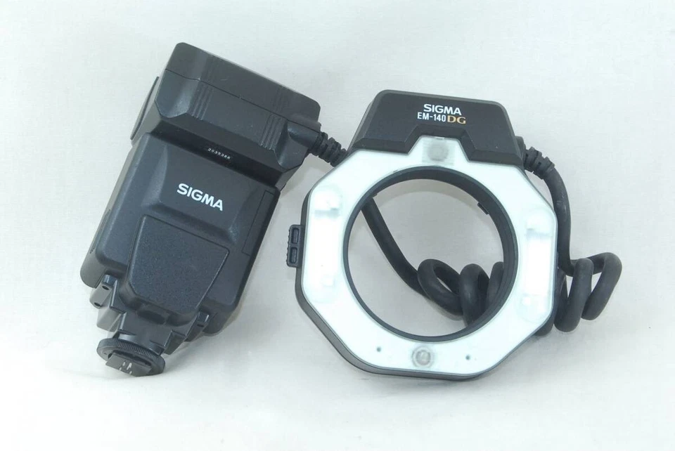 Sigma EM-140 DG Macro Flash for Nikon TTL Excellent Condition JAPAN - Image 1 of 4