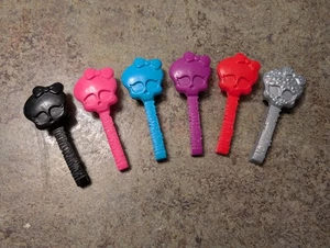 Original MH Monster High Doll 6pc Variety of Color Brush Lot - Picture 1 of 5