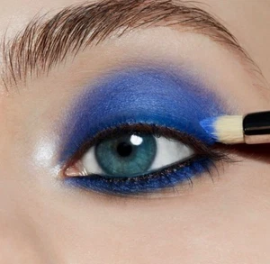 MAC Lidschatten COBALT Satin Blue Indigo Authentic Full Size 0,05oz/1,5g Neu im Karton NEU - Bild 1 von 9