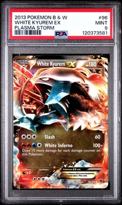 PSA 9 White Kyurem Ex Plasma Storm #96 2013 Pokemon Plasma Storm 120373581 - Image 1 of 2