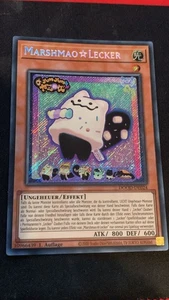 Yugioh Marshmao Lecker DOOD-DE024 , Secret Rare Karte, Deutsch, TOP - Bild 1 von 2