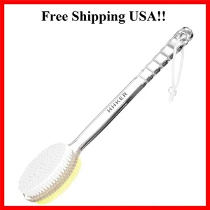 Shower Brush with Long Handle, Soft Nylon Body Brush, Back Scrubber for Showe... - Bild 1 von 8