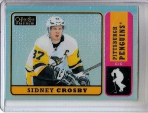 2018-19 O-Pee-Chee Platinum Retro Rainbow Sidney Crosby Pittsburgh PENGUINS