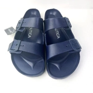 Nautica Men's Double Buckle Slide Comfort Sandal Slip-on Adjustable Waterproof - Bild 1 von 6