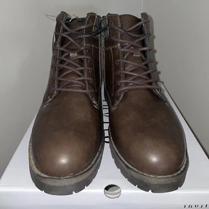 Invito Herren Freizeit Emmett Stiefel BRAUN Größen 8, 12, 13 NEU - Bild 1 von 8