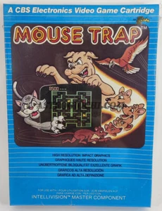 CBS INTELLIVISION MOUSE TRAP VINTAGE 1983 GAME NEW IN SEALED BOX COLECO - Imagen 1 de 6