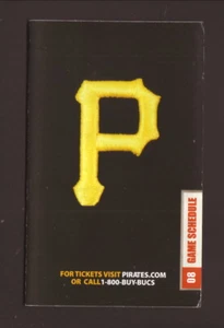 Pittsburgh Pirates--2008 Pocket Schedule--Canonsburg General Hospital - Picture 1 of 2