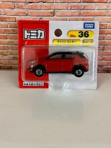 TOMICA Takara Tommy No. 36 DAIHATSU ROCKY 1/61 SCALE RED NEW BLISTER PACK