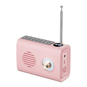 1X(Mini Radio FM Portátil, Radio Solar Exterior, Altavoz Bluetooth con7943 - Imagen 1 de 21