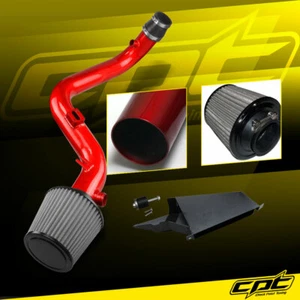 For 10-13 Golf GTi TSI MK6 2.0T 2.0L Red Cold Air Intake + Stainless Filter - Picture 1 of 1