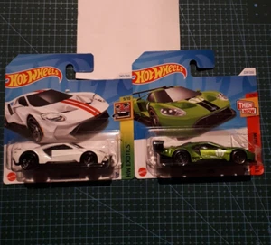 Hot Wheels Ford GT x 2 Supercar HW Exotics - Picture 1 of 2