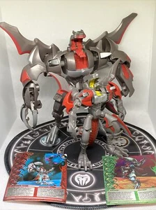 Bakugan Pyrus Zenthon & Zenthon Titan Mechtanium Surge HTF Read - Picture 1 of 2