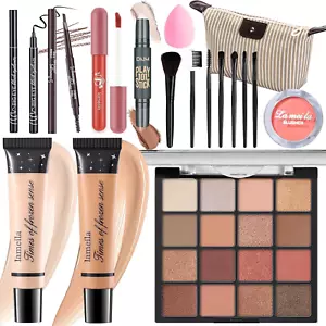 Makeup Set for Girls Teens Women, Full Face Makeup Kit, Travel Makeup Kit, Makeu - Picture 1 of 12