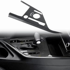 Per Kia Niro SG2 2022-2025 Manubrio Sinistro Fibra di Carbonio Look Pannello Cambio Barra Copertura - Foto 1 di 8
