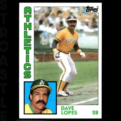 1984 Topps - Davey Lopes #669 Oakland Athletics ⚾ Baseball Card - Image 1 of 3