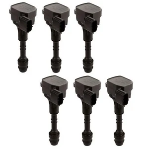 Set of 6 Delphi Direct Ignition Coils for Infiniti Nissan Altima Suzuku Equator - Picture 1 of 1