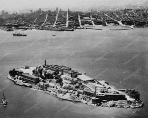 Alcatraz Island Aerial View 1930s 8x10 Reprint Of Old Photo 2 - Picture 1 of 1