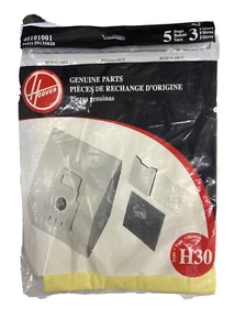 ORIGINAL HOOVER 40101001 H30 LEGACY BOTE ASPIRADOR 5 BOLSAS 3 FILTROS 59135028 - Imagen 1 de 2