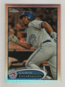 2012 Topps Chrome Refractor #205 Edwin Encarnacion Toronto Blue Jays BV$3 - Picture 1 of 1