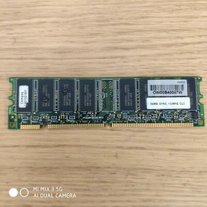 HYUNDAI 64MB SDR PC-133MHz CL3 MEMORY NON ECC DESKTOP/PC MEMORY - Picture 1 of 2