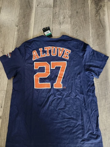Jose Altuve Houston Astros #27 Nike T-shirt Youth Size XL Cover