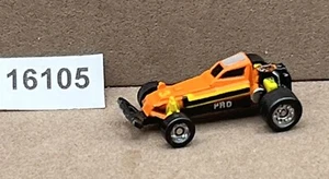 Micro Machines Dune Racers Riel de Arena Naranja Amarillo 1987 Galoob De Colección - Imagen 1 de 4