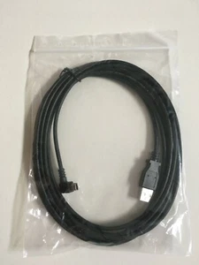 3.5m Mini USB B 5 Pin Male Left Angle 90 Degree to USB Male A Data Cable DashCam - Picture 1 of 4