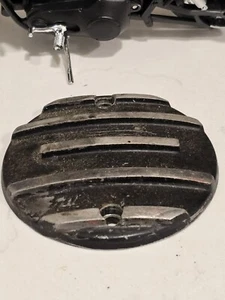 Vintage Harley FXR Ironhead Shovelhead Finned 2 hole timer cover - Picture 1 of 4