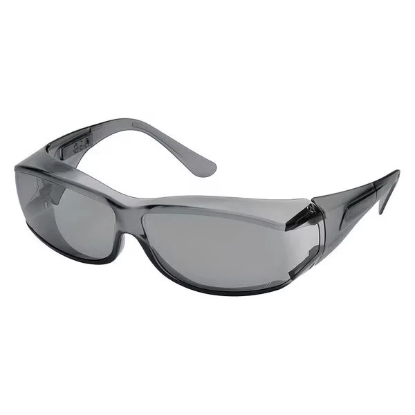 Deltaplus OVR-Spec III, gafas de seguridad, antiarañazos, lente gris, marco gris, Foto 1 de 1