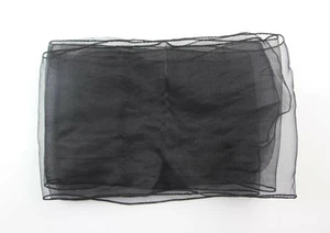 25 X Nuevos arcos de organza marcos de silla boda compromiso arco de asiento negro - Imagen 1 de 2