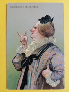 CPA 1900 Fantasie geprägt L'ENERGIQUE BELLE MOTHER - Bild 1 von 2