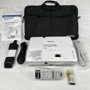 Epson Powerlite Projector 1771W LCD Wxga H477A HDMI VGA WiFi Remote With Bag - Picture 1 of 18