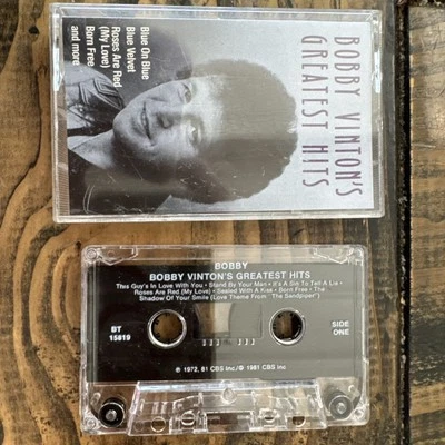Bobby Vinton's Greatest Hits Easy Listening  Music Album Cassette Tape  - Image 1 of 4