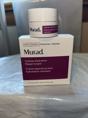 Crema reparadora de hidratación celular Murad Hydration 0,25 oz tamaño Trail nueva en caja sellada Foto 1 de 4