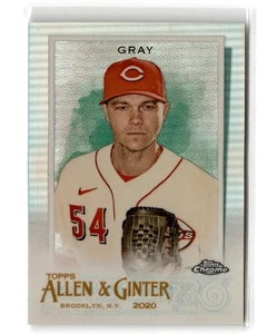 2020 Topps Allen & Ginter Chrome Sonny Gray #291 Cincinnati Reds Baseball Card - Picture 1 of 2