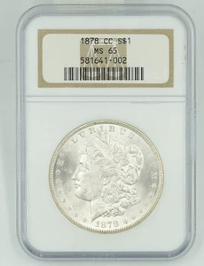1878-CC NGC MS65 Morgan Silver Dollar Blast White - Picture 1 of 3
