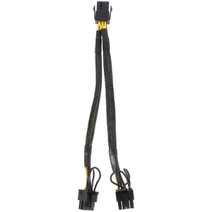 Mother to Double Pci Express Power Adapter Cable Graphics Extension Cord - Afbeelding 1 van 12