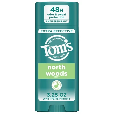 (Paquete de 2) Antitranspirante Tom’s of Maine North Woods para hombres y mujeres, 3,25 oz Foto 1 de 4