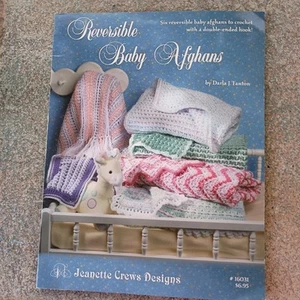 Reversible Baby Afghans #16031 by Darla Fanton 6 patterns 2002 Beginner's Guide - Picture 1 of 9