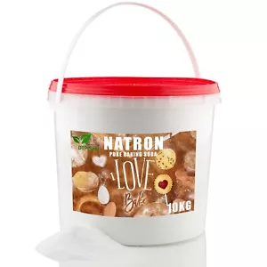 10kg Natriumhydrogencarbonat Baking Soda Natriumsalz| Natron E500 10 kg Eimer - Bild 1 von 4