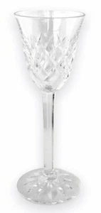 Orrefors Wine Glass Cordial Helga Crystal Criss Cross Diamond Cuts 5 1/2 - Picture 1 of 4